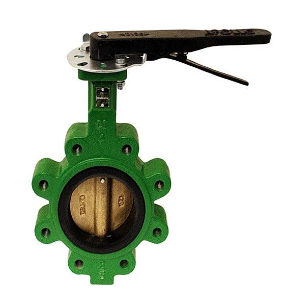 Lug type butterfly valve